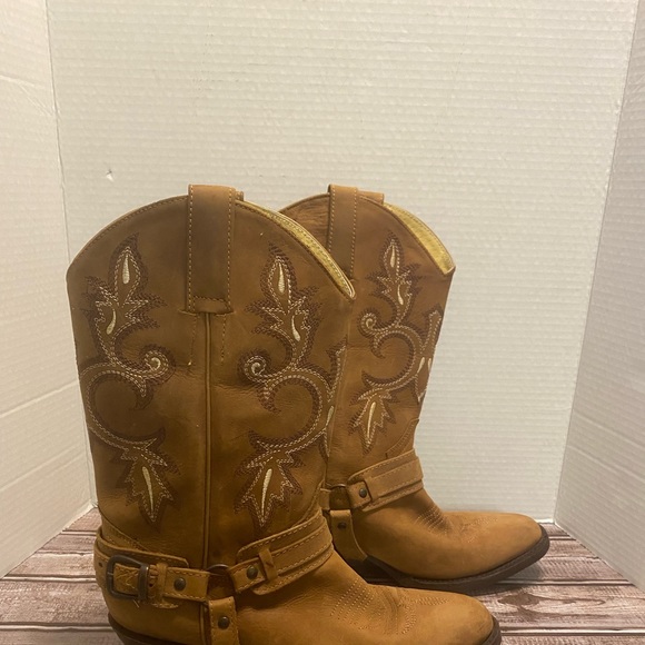 San Pedro Womens Cowboy Boots Size Five. Made in Mexico - Picture 3 of 7